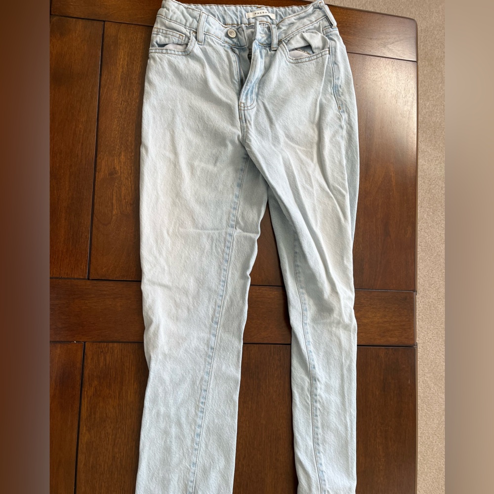 Light wash Pacsun mom jeans size: 24 waist